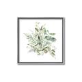 Picture of Botanical Burst II _GroupedProduct_Square_Canvas_Framed_