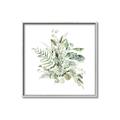 Picture of Botanical Burst II _GroupedProduct_Square_Canvas_Framed_