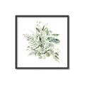 Picture of Botanical Burst II _GroupedProduct_Square_Canvas_Framed_