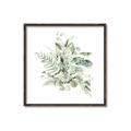 Picture of Botanical Burst II _GroupedProduct_Square_Canvas_Framed_