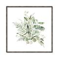 Picture of Botanical Burst II _GroupedProduct_Square_Canvas_Framed_