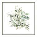 Picture of Botanical Burst II _GroupedProduct_Square_Canvas_Framed_