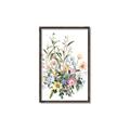 Picture of Wild Flower Bouquet II _GroupedProduct_Rectangle_Portrait_Canvas_Framed_