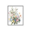 Picture of Wild Flower Bouquet II _GroupedProduct_Rectangle_Portrait_Canvas_Framed_