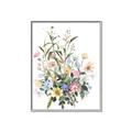 Picture of Wild Flower Bouquet II _GroupedProduct_Rectangle_Portrait_Canvas_Framed_