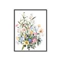 Picture of Wild Flower Bouquet II _GroupedProduct_Rectangle_Portrait_Canvas_Framed_