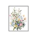 Picture of Wild Flower Bouquet II _GroupedProduct_Rectangle_Portrait_Canvas_Framed_