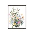 Picture of Wild Flower Bouquet II _GroupedProduct_Rectangle_Portrait_Canvas_Framed_