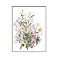 Picture of Wild Flower Bouquet II _GroupedProduct_Rectangle_Portrait_Canvas_Framed_