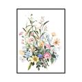 Picture of Wild Flower Bouquet II _GroupedProduct_Rectangle_Portrait_Canvas_Framed_