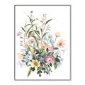 Picture of Wild Flower Bouquet II _GroupedProduct_Rectangle_Portrait_Canvas_Framed_