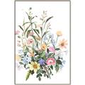 Picture of Wild Flower Bouquet II _GroupedProduct_Rectangle_Portrait_Canvas_Framed_