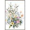 Picture of Wild Flower Bouquet II _GroupedProduct_Rectangle_Portrait_Canvas_Framed_