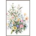 Picture of Wild Flower Bouquet II _GroupedProduct_Rectangle_Portrait_Canvas_Framed_