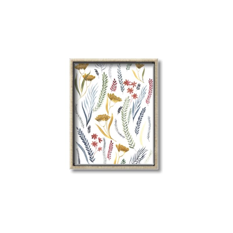 Picture of Ferns & Florals I _GroupedProduct_Rectangle_Portrait_Canvas_Framed_