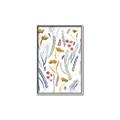 Picture of Ferns & Florals I _GroupedProduct_Rectangle_Portrait_Canvas_Framed_