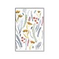 Picture of Ferns & Florals I _GroupedProduct_Rectangle_Portrait_Canvas_Framed_