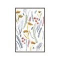 Picture of Ferns & Florals I _GroupedProduct_Rectangle_Portrait_Canvas_Framed_
