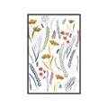 Picture of Ferns & Florals I _GroupedProduct_Rectangle_Portrait_Canvas_Framed_