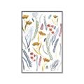 Picture of Ferns & Florals I _GroupedProduct_Rectangle_Portrait_Canvas_Framed_