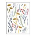 Picture of Ferns & Florals I _GroupedProduct_Rectangle_Portrait_Canvas_Framed_