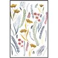 Picture of Ferns & Florals I _GroupedProduct_Rectangle_Portrait_Canvas_Framed_