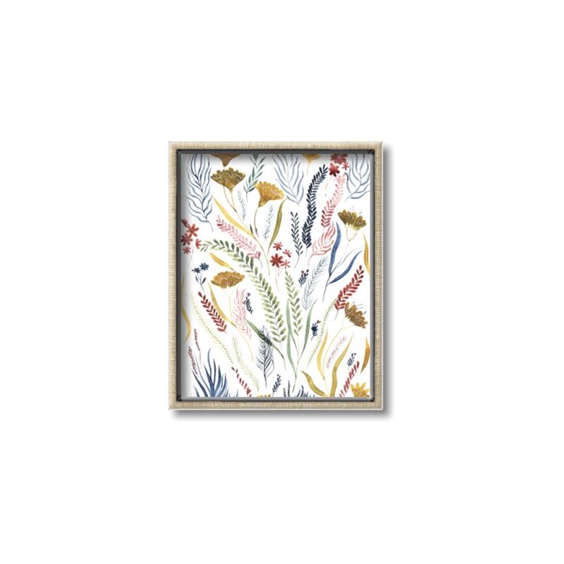 Picture of Ferns & Florals II _GroupedProduct_Rectangle_Portrait_Canvas_Framed_