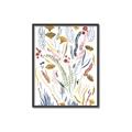 Picture of Ferns & Florals II _GroupedProduct_Rectangle_Portrait_Canvas_Framed_