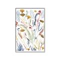 Picture of Ferns & Florals II _GroupedProduct_Rectangle_Portrait_Canvas_Framed_