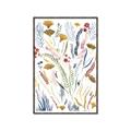 Picture of Ferns & Florals II _GroupedProduct_Rectangle_Portrait_Canvas_Framed_