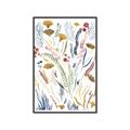 Picture of Ferns & Florals II _GroupedProduct_Rectangle_Portrait_Canvas_Framed_