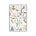 Picture of Ferns & Florals II _GroupedProduct_Rectangle_Portrait_Canvas_Framed_