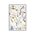 Picture of Ferns & Florals II _GroupedProduct_Rectangle_Portrait_Canvas_Framed_