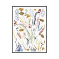 Picture of Ferns & Florals II _GroupedProduct_Rectangle_Portrait_Canvas_Framed_