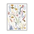 Picture of Ferns & Florals II _GroupedProduct_Rectangle_Portrait_Canvas_Framed_
