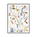 Picture of Ferns & Florals II _GroupedProduct_Rectangle_Portrait_Canvas_Framed_