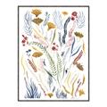 Picture of Ferns & Florals II _GroupedProduct_Rectangle_Portrait_Canvas_Framed_