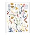 Picture of Ferns & Florals II _GroupedProduct_Rectangle_Portrait_Canvas_Framed_