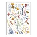 Picture of Ferns & Florals II _GroupedProduct_Rectangle_Portrait_Canvas_Framed_