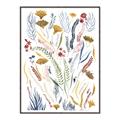 Picture of Ferns & Florals II _GroupedProduct_Rectangle_Portrait_Canvas_Framed_
