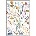 Picture of Ferns & Florals II _GroupedProduct_Rectangle_Portrait_Canvas_Framed_