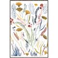 Picture of Ferns & Florals II _GroupedProduct_Rectangle_Portrait_Canvas_Framed_