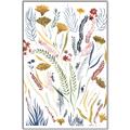Picture of Ferns & Florals II _GroupedProduct_Rectangle_Portrait_Canvas_Framed_