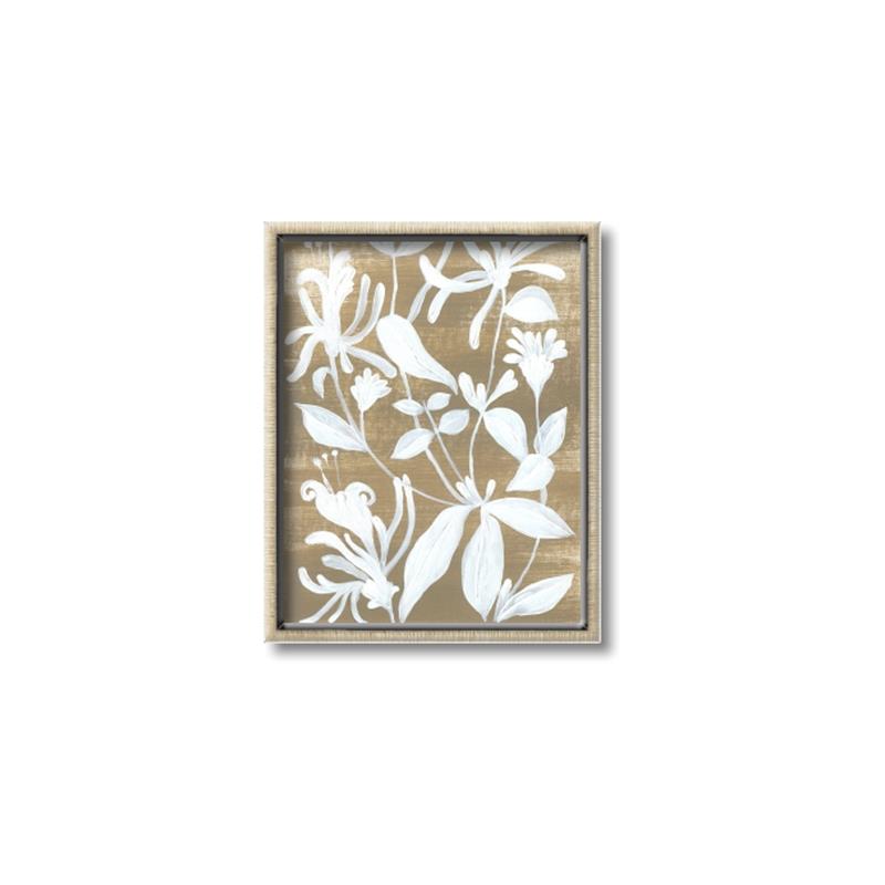 Picture of White Wash Florals I _GroupedProduct_Rectangle_Portrait_Canvas_Framed_