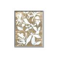 Picture of White Wash Florals I _GroupedProduct_Rectangle_Portrait_Canvas_Framed_
