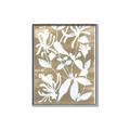 Picture of White Wash Florals I _GroupedProduct_Rectangle_Portrait_Canvas_Framed_