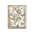 Picture of White Wash Florals I _GroupedProduct_Rectangle_Portrait_Canvas_Framed_