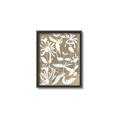 Picture of White Wash Florals II _GroupedProduct_Rectangle_Portrait_Canvas_Framed_