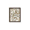 Picture of White Wash Florals II _GroupedProduct_Rectangle_Portrait_Canvas_Framed_