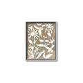 Picture of White Wash Florals II _GroupedProduct_Rectangle_Portrait_Canvas_Framed_